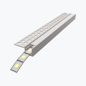 TEMPOLISTEL® B116 plakans LED profils