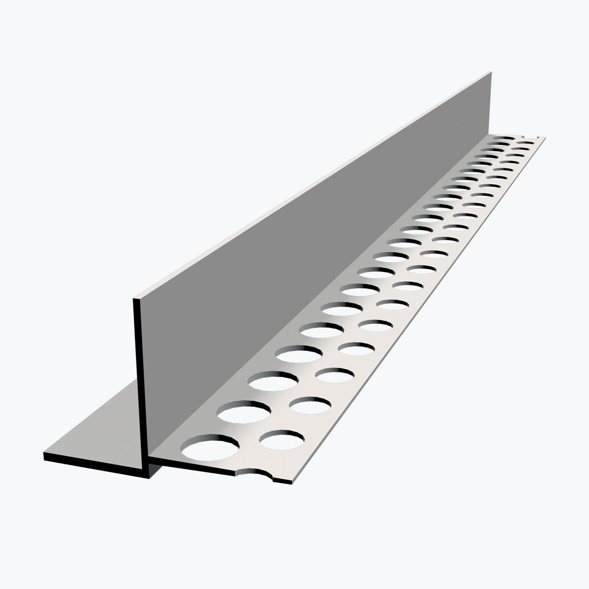 profile-transition-jonction-faux-plafond-b105-tempolistel.jpg TEMPOLISTEL® B105 Pārejas profils krāpjlavas ģipškartona plāksnes un demontējamā savienojumam ar vienu apmetamo pusi - Image 1